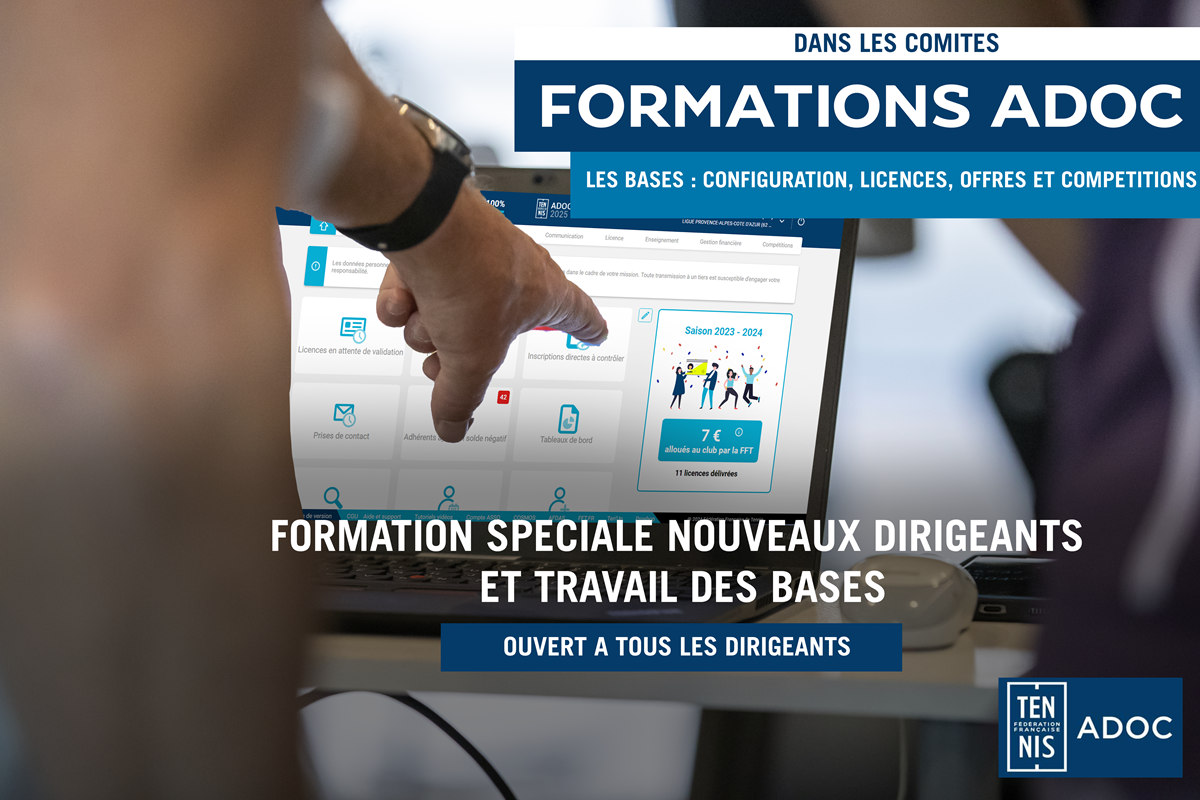 Formations ADOC : Inscriptions ouvertes !