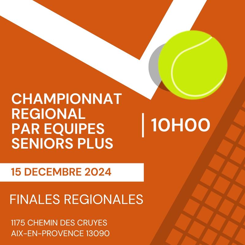 FINALES CHAMPIONNATS PAR ÉQUIPES SENIORS PLUS